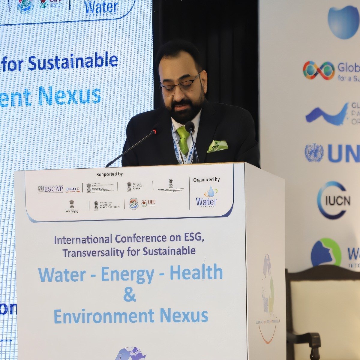 Dr. Arvind Kumar — President, India Water Foundation